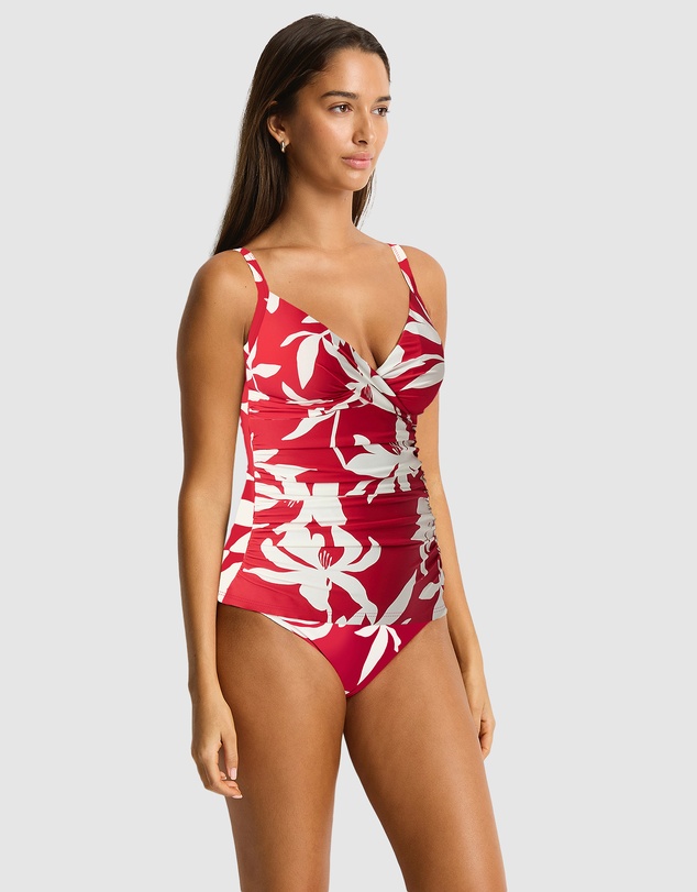 Sea Level Australia - Leilana Cross Front Scoop Back Tankini