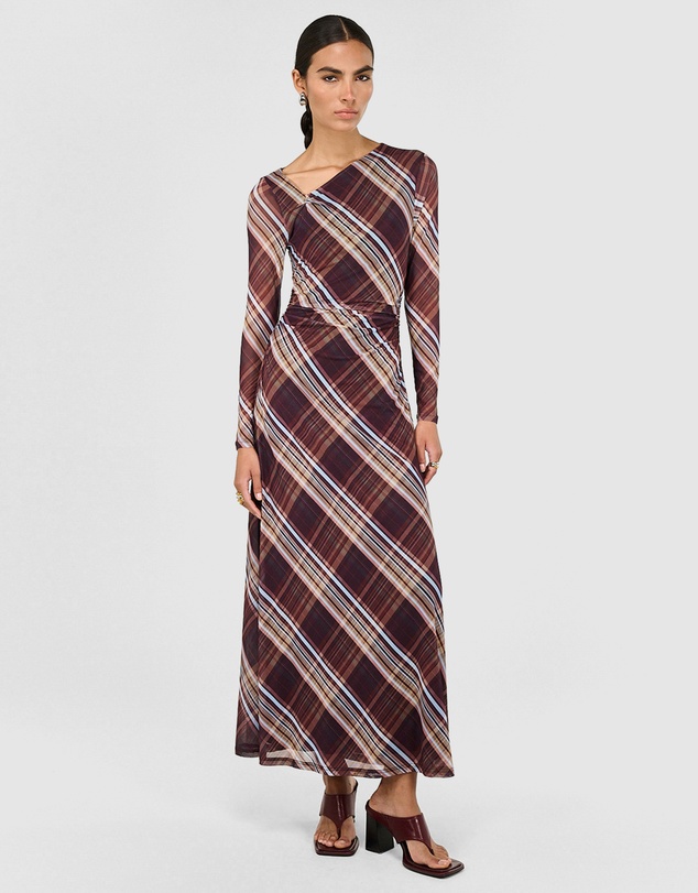 Staple the Label - Arles Mesh Midi Dress
