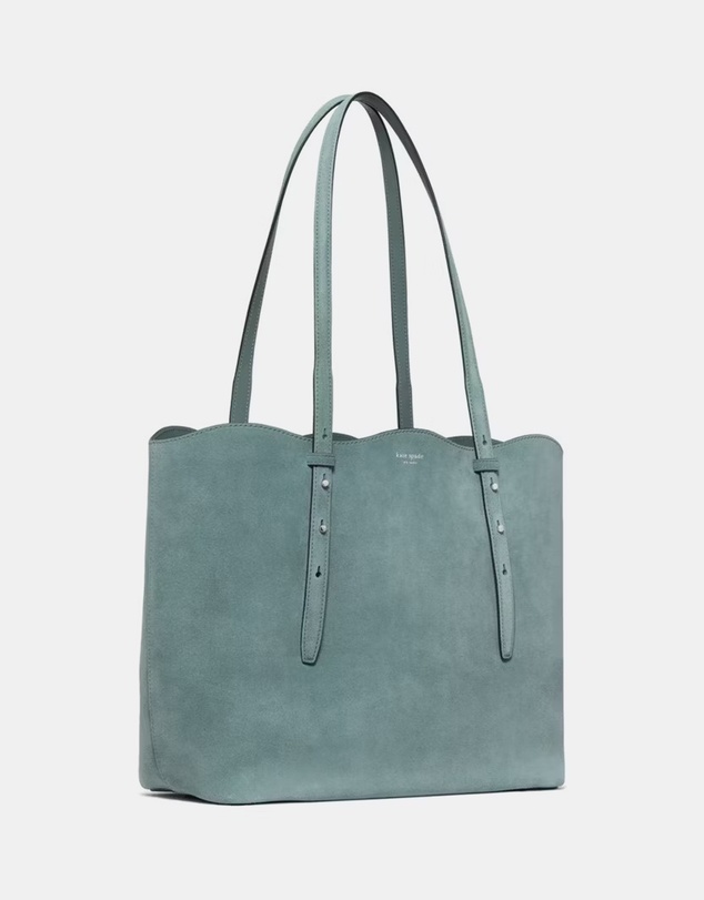 Kate Spade - Do It All Wavy Suede Large Tote Bag
