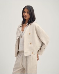 Oxford - Griffin Linen Bomber