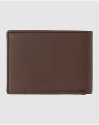 Quiksilver - Mens Mac Tri Fold Leather Wallet
