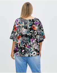 Hope & Harvest - Tie Front Top