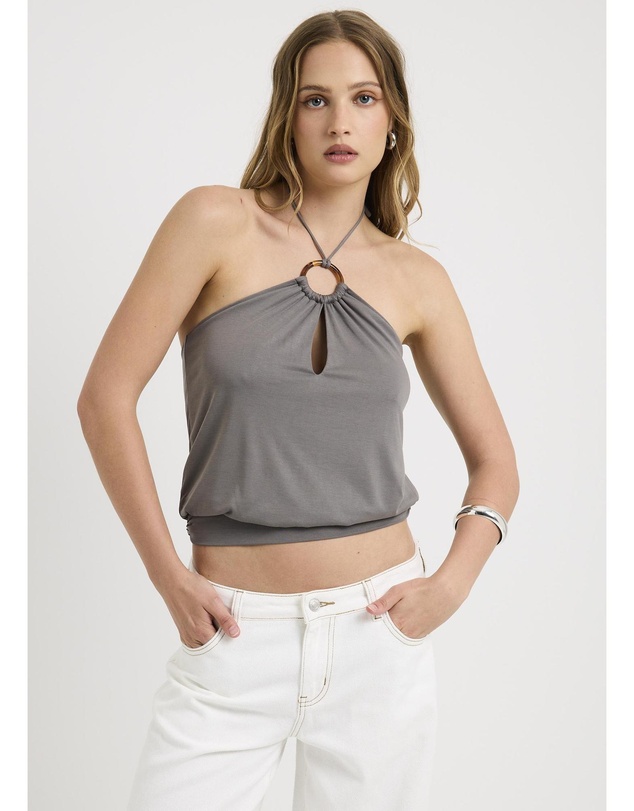 Insight - Gabriette Halter Ring Top