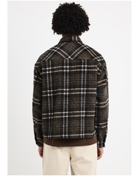 Black Noise White Rain - Script Long Sleeve Flannel
