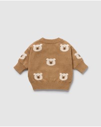 Wilson & Frenchy - Organic Knitted Jacquard Jumper - Babies