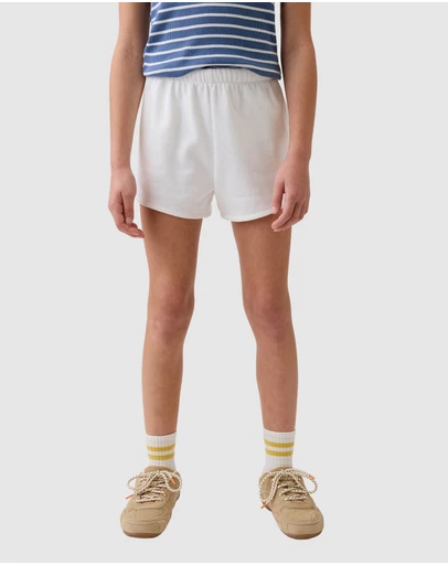 GAP - VintageSoft French Terry Dolphin Shorts - Teens