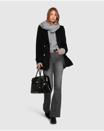Belle & Bloom - Wrap Me Up Scarf Sweater