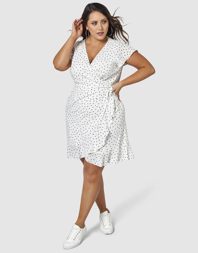 Sunday In The City - Framed Frill Dress