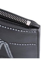 Pre-Loved by Azura Reborn - Pre-Loved Crystal Embellished Leather Clutch