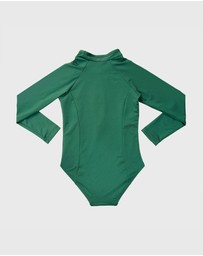 Aqua Blu Kids - Stepping Stones Long Sleeve One Piece - Kids