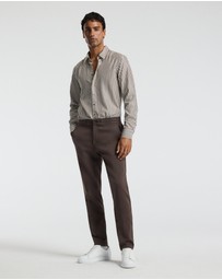 Calibre - Dobby Denim Drawstring Pants Mocha