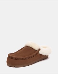 EVERAU - EverAU Ugg Creago Cow Suede Upper Loafer Oxfords Flats