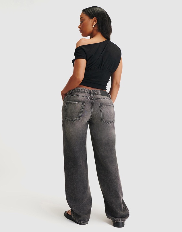 Cotton On - Curvy Low Rise Straight Jeans