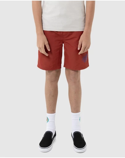 Santa Cruz - Opus Dot Cruzier Beach Shorts - Teens