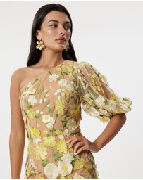 Honey and Beau - Enchanted Garden One Sleeve Dress