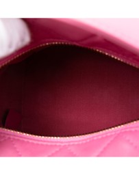Pre-Loved by Azura Reborn - Pre-Loved Small Quilted Lambskin Perfect Meeting Hobo Bag