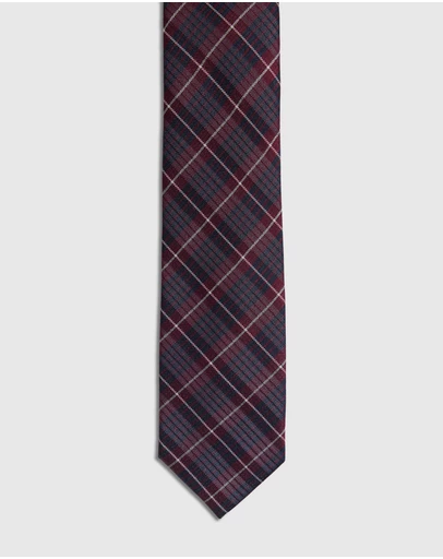 Oxford - Baird Check 7Cm Silk Tie