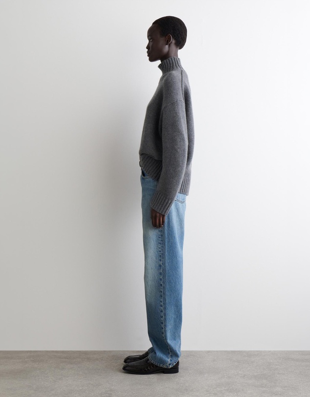 COS - Cashmere Funnel-Neck Jumper