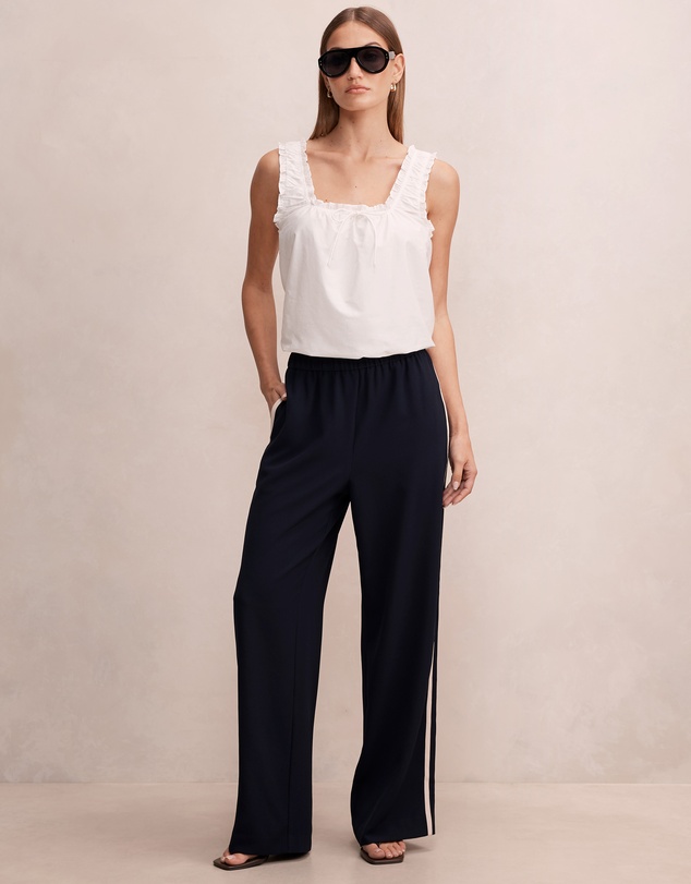 Forever New - Chloe Side Striped Wide Leg Pants
