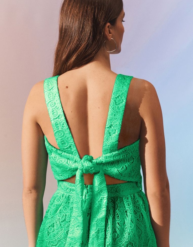 NEXT - Sleeveless Co-ord Lace Detail Top