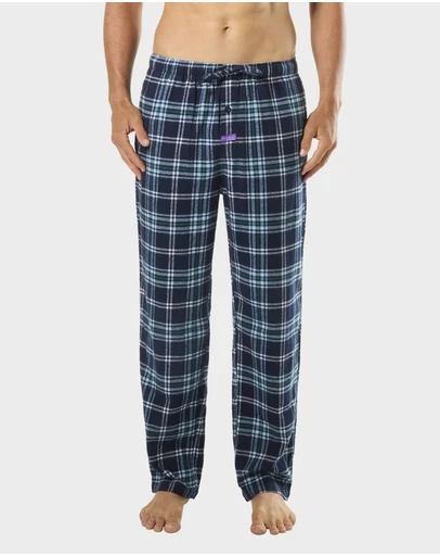 Mitch Dowd - Mens Hunter Flannel Pyjama Pant - Navy