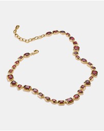 THOMAS SABO - THOMAS SABO Elyndra Necklace with Red Stones