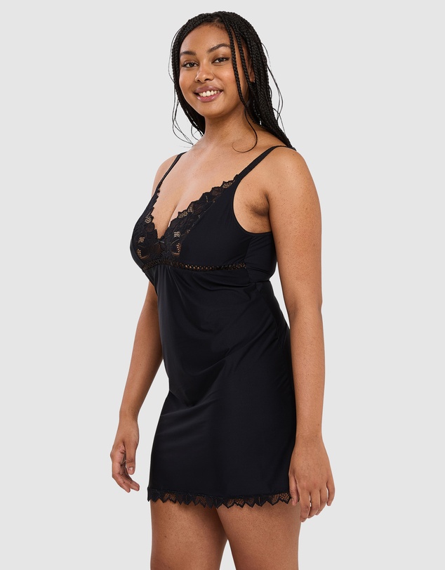 Sans Complexe - Arum Lace Trim Chemise Nightdress