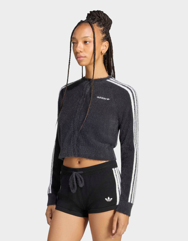adidas Originals - Fluffy Knitted Cardigan Womens