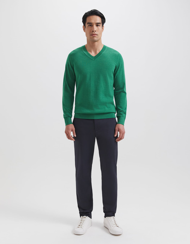 SABA - Franklin Merino Wool V Neck Knit