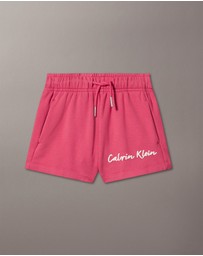 Calvin Klein Jeans - Girls Script Logo Shorts