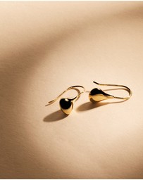 Najo - Baby Tears Yellow Gold Earring