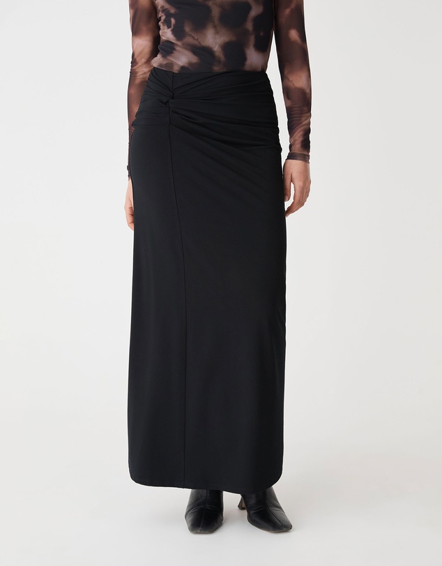 Forcast - Dasha Ruched Bamboo Skirt