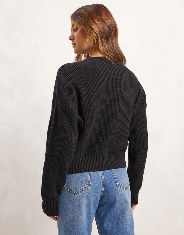 AERE - Cotton Cashmere Blend Relaxed Jumper