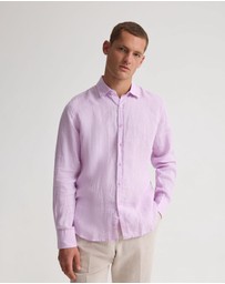 Oxford - Cooper Organic Linen Shirt Long Sleeve