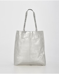Cobb & Co - Venus Metallic Leather Tote