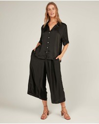 Primness - Glossed Loose Pant