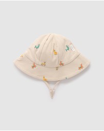 Purebaby - Broderie Hat -Kids-Babies