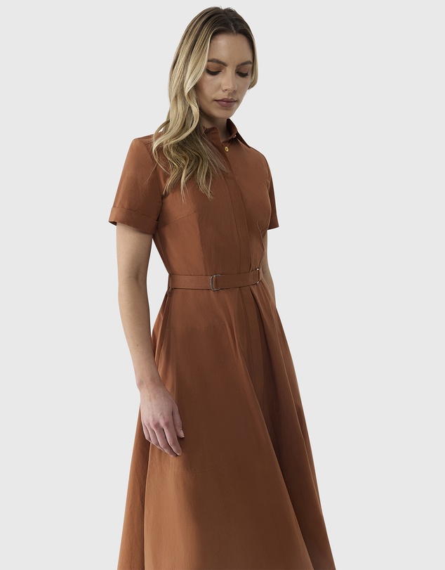 Farage - Cotton Shirtdress