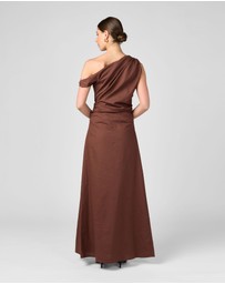 MVN - One Shoulder Maxi Dress