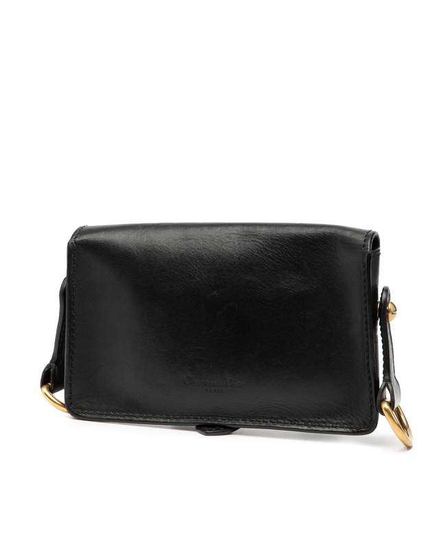 Pre-Loved by Azura Reborn - Pre-Loved Mini Leather D Bee Saddle Bag