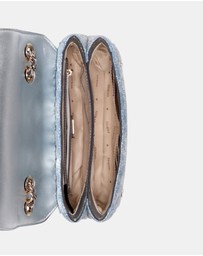 GUESS - Giully II Convertible Denim Flap Bag