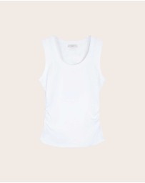 IDA+S - Mae White Tank Top