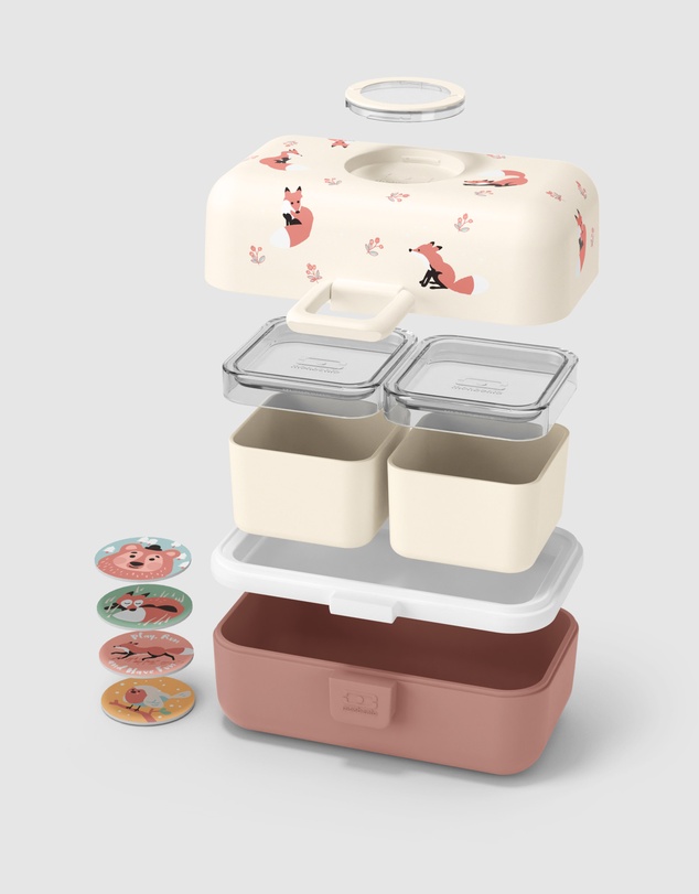 Monbento - Monbento Mb Tresor Kids Bento Box - Fox.