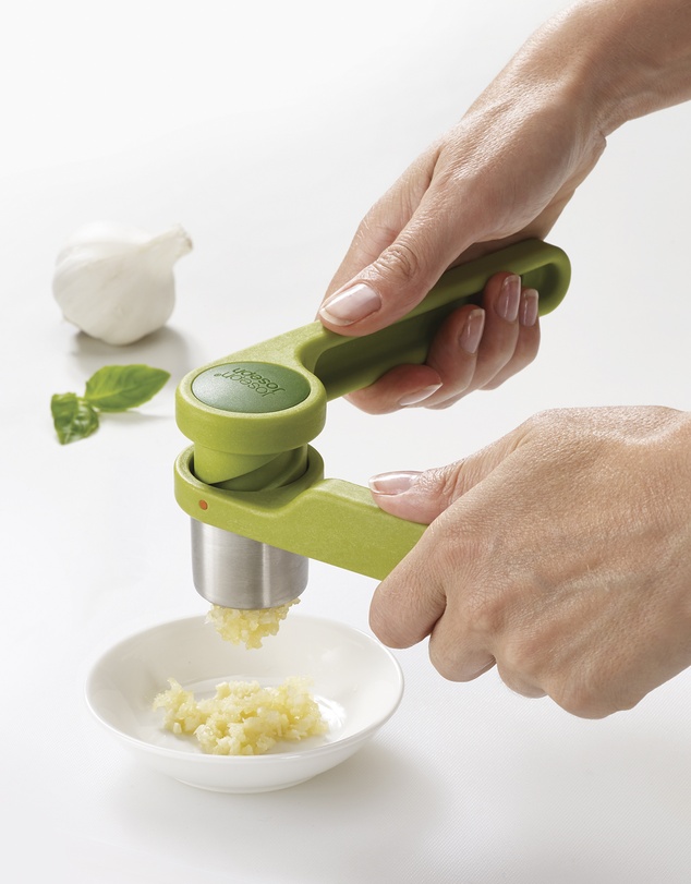 Joseph Joseph - Helix Garlic Press (Green)