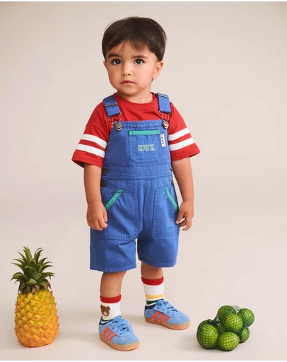 Huxbaby - Cobalt Hux Shortall - Babies-Kids