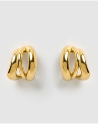 Izoa - Quinn Hoop Earrings
