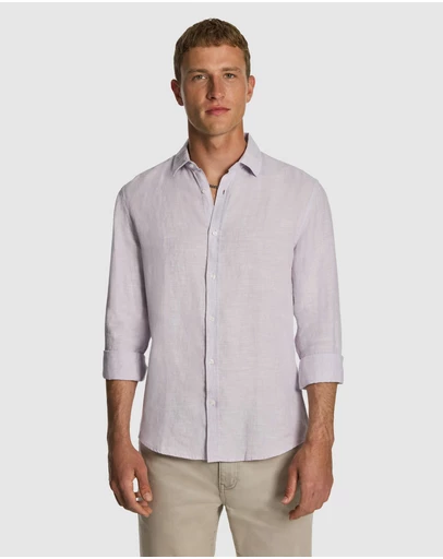 yd. - West Hampton Pure Linen Shirt