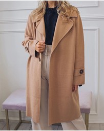 Esther & Co - Fireplace Coat - Camel