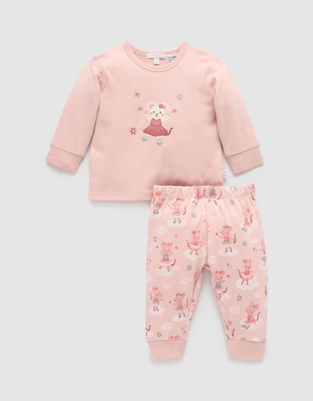 Purebaby - Thick PJ Set -Kids-Babies