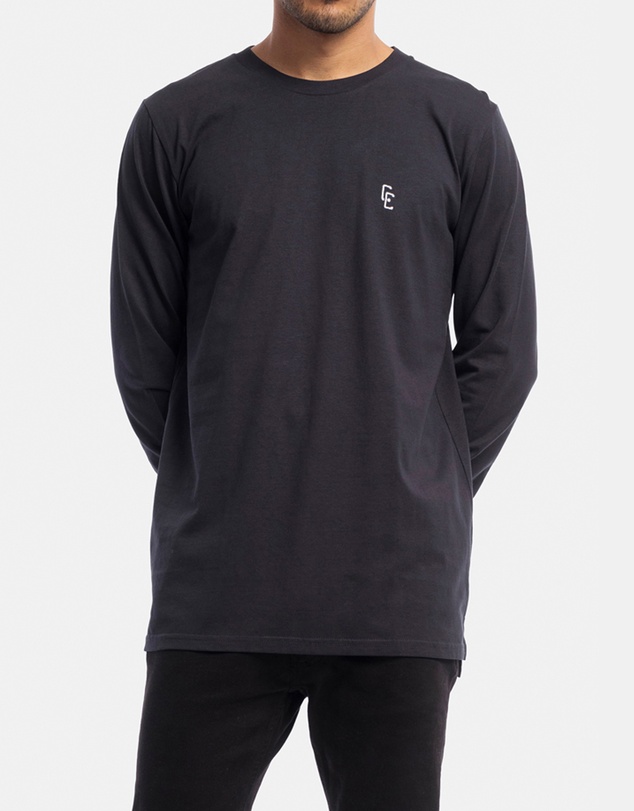 Counter Culture - Cypher Embroidery Long Sleeve Tee